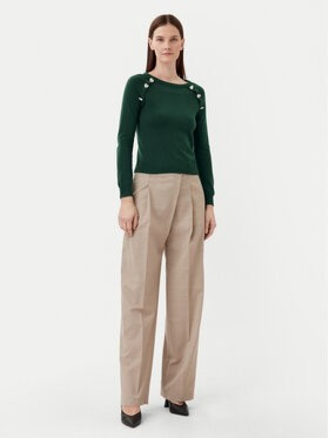 Motivi Sweter M6706001041N Zielony Regular Fit