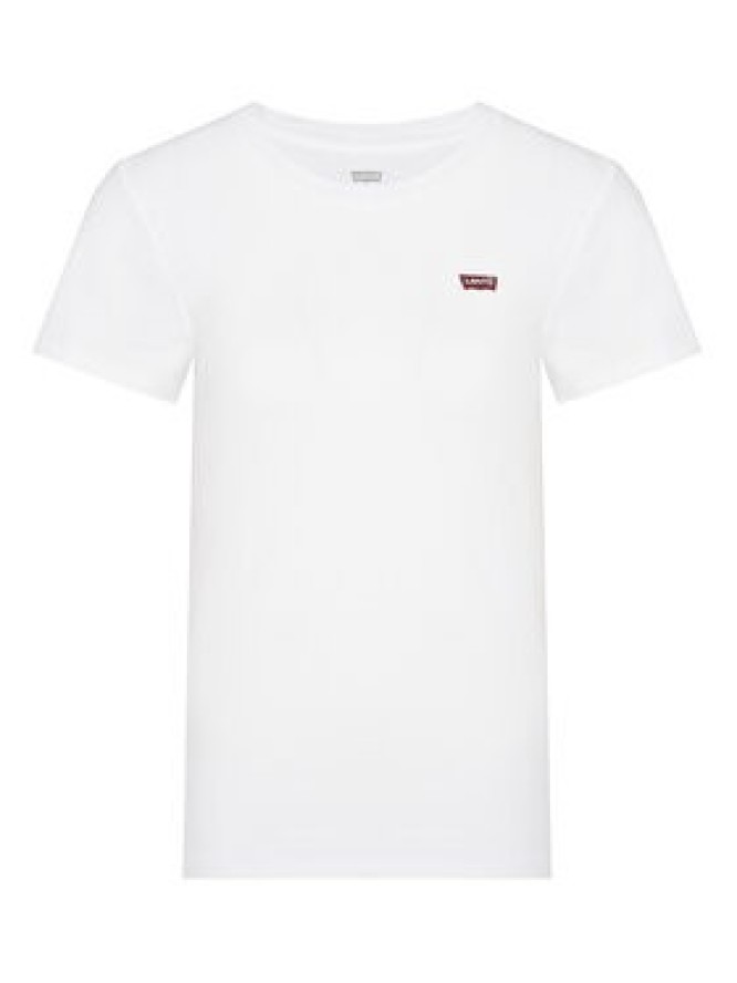 Levi's® Komplet t-shirtów Essential 004AO-0002 Biały Slim Fit