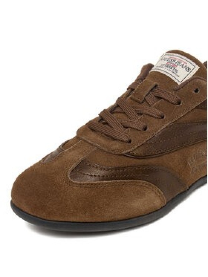 Guess Jeans Sneakersy EO-GSJ117 Brązowy