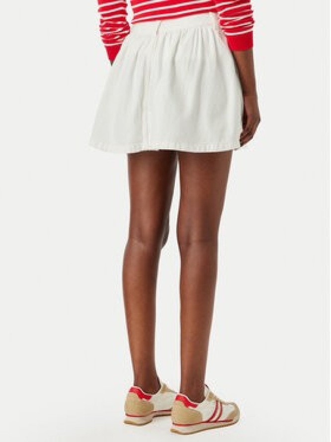 Tommy Jeans Spódnica mini DW0DW22971 Biały Relaxed Fit