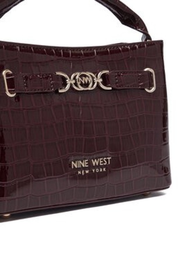Nine West Torebka EO-CITY GRACE-LDA9420 CROCO Brązowy