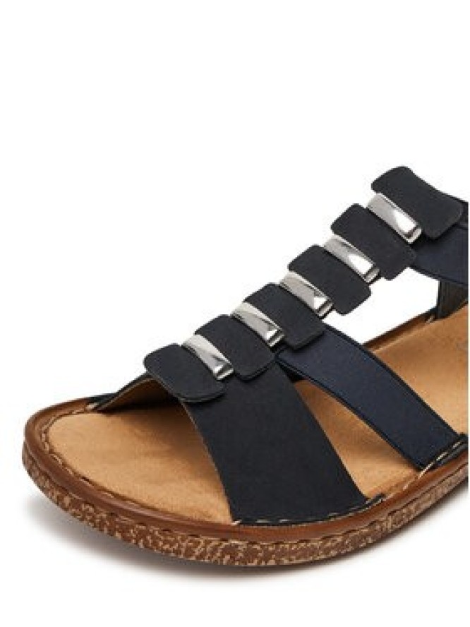 Rieker Sandały CEO-62850-14 Granatowy