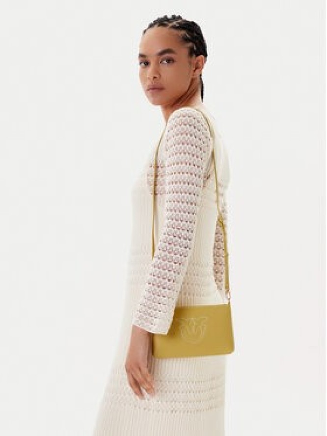 PINKO Torebka Flat Horizontal Mini PE 25 PCPL 104277 A2AN Zielony