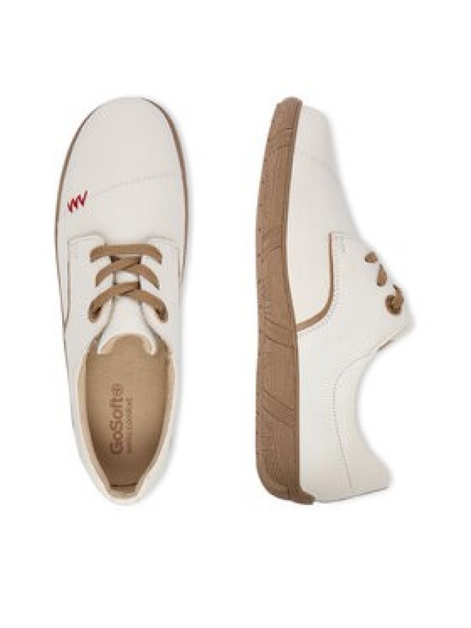 Go Soft Półbuty CEO-WI23-COMFORT-01 Écru