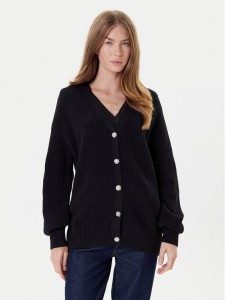 Guess Kardigan W5YR06 Z3OO0 Czarny Regular Fit
