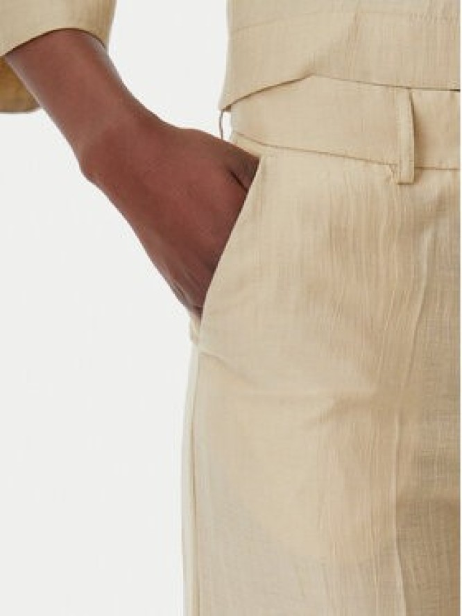 KAOS Spodnie materiałowe RP1MR062 1098 Beżowy Regular Fit