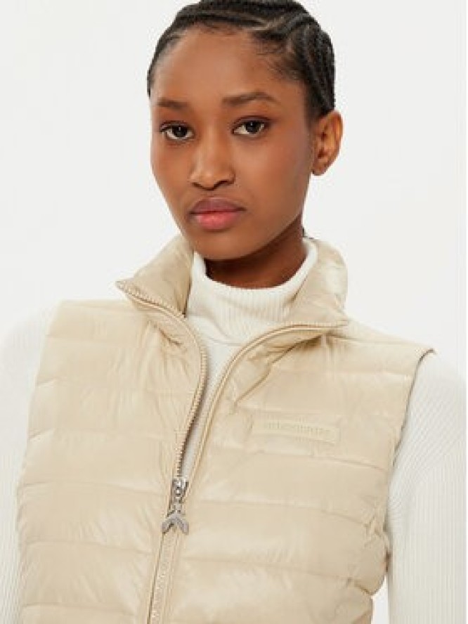 Patrizia Pepe Bezrękawnik 8O0172/A503-B814 Beżowy Regular Fit