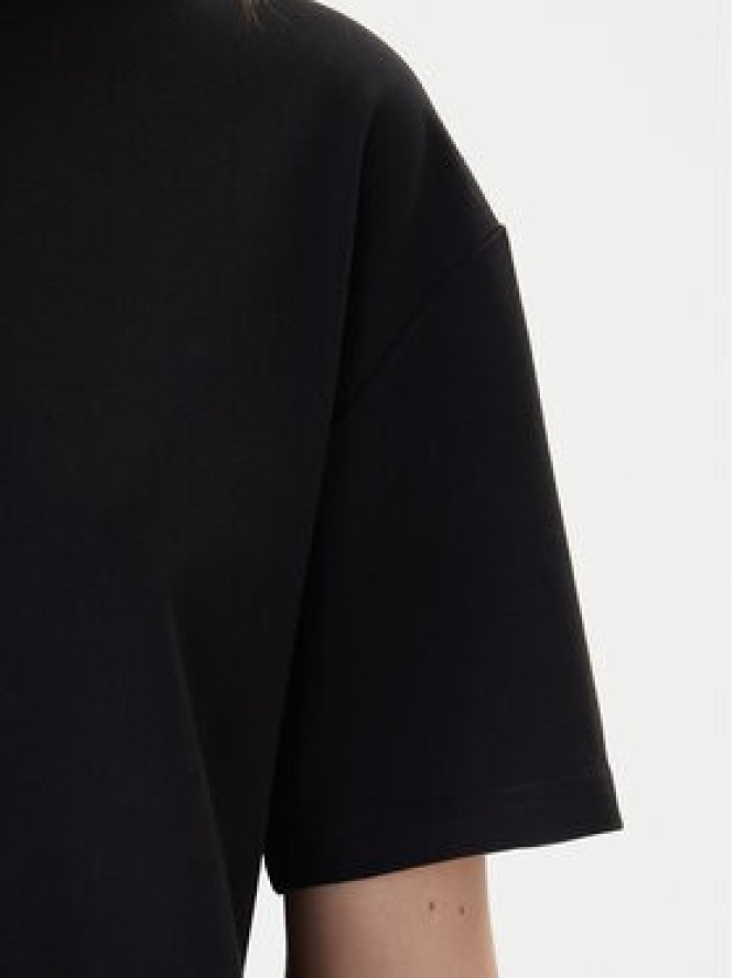 Hugo T-Shirt 50490593 Czarny Relaxed Fit