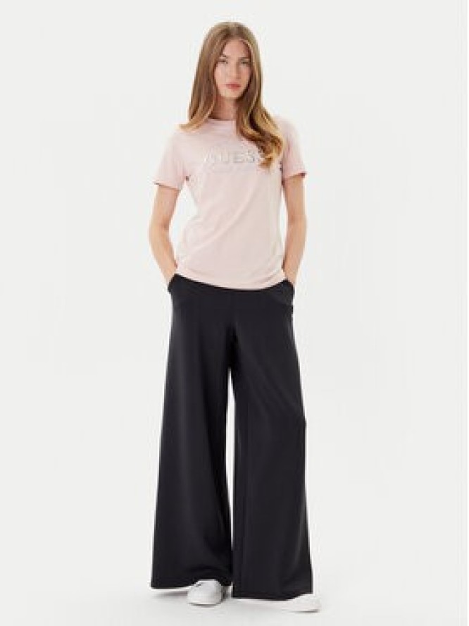 Guess T-Shirt V5YI12 J1314 Różowy Regular Fit