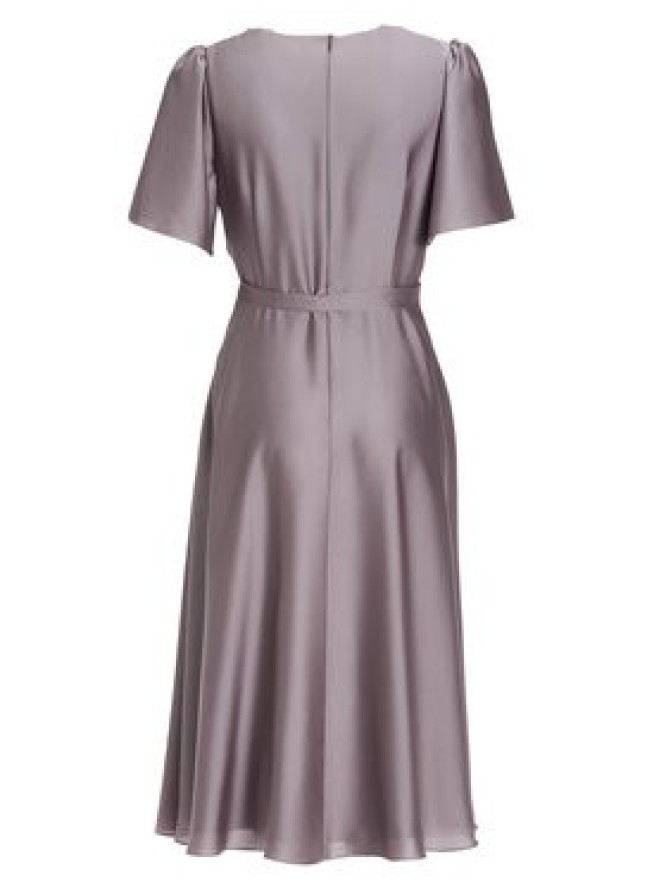 Swing Sukienka koktajlowa 5AJ04000 Fioletowy Regular Fit