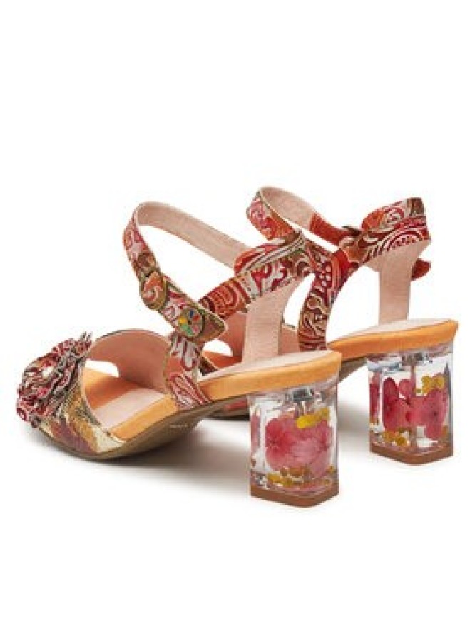 Laura Vita Sandały Lucieo 25 Pomarańczowy