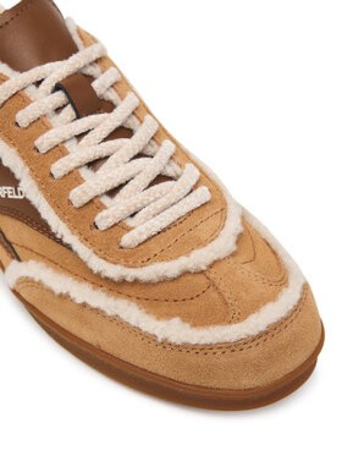 KARL LAGERFELD Sneakersy Kandidate KL63857L Beżowy
