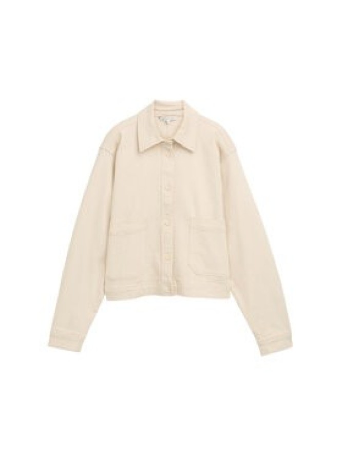 Tom Tailor Denim Kurtka jeansowa 1045500 Beżowy Regular Fit