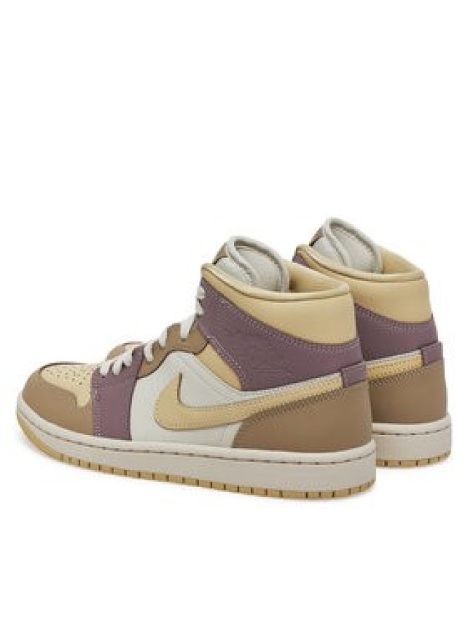 Nike Sneakersy Air Jordan 1 Mid HV2370 100 Beżowy