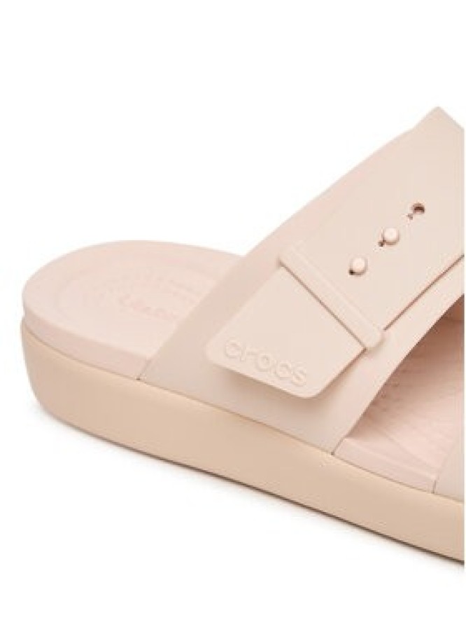 Crocs Klapki Brooklyn Buckle Low Low 211215 Różowy