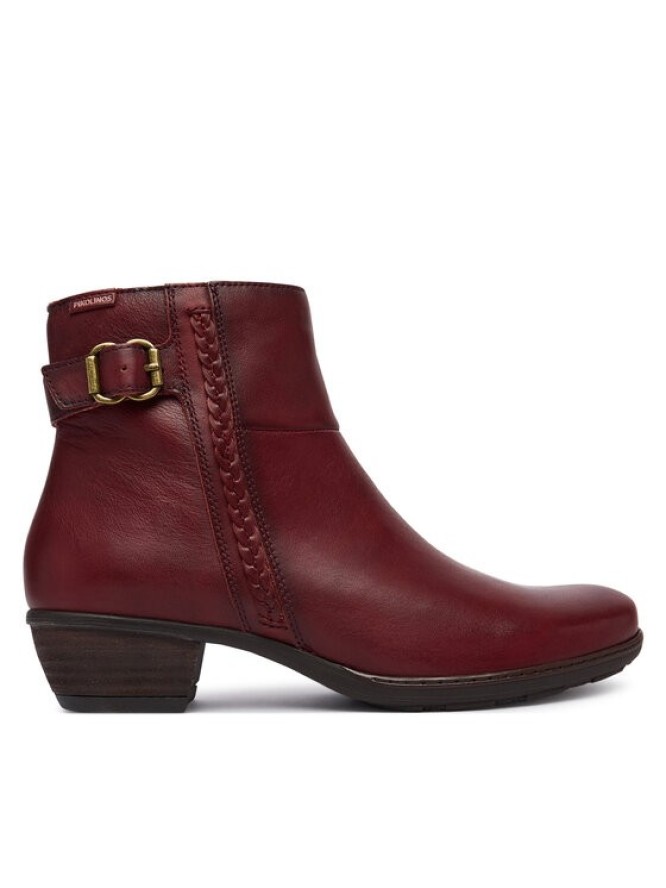 Pikolinos Botki Utiel W7P-8501 Bordowy