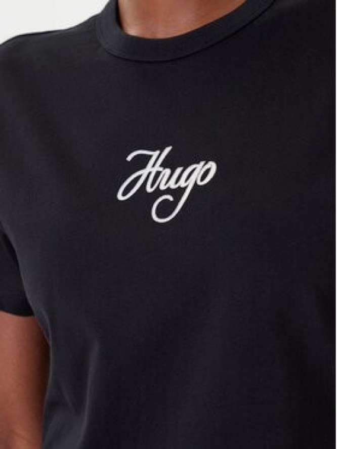HUGO T-Shirt Destrel_3 50550117 Czarny Regular Fit