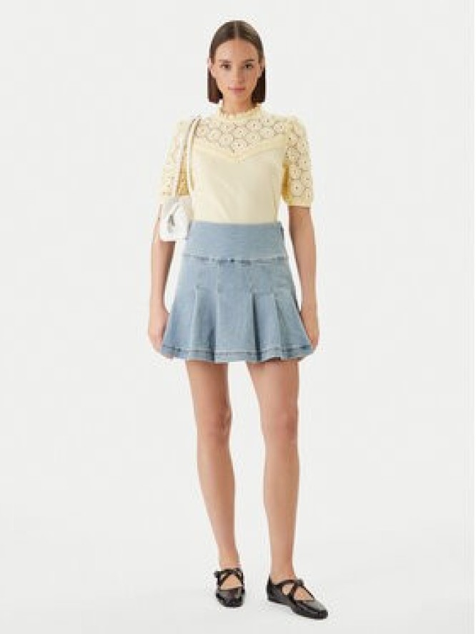 Morgan Bluzka 241-DULIE Żółty Regular Fit