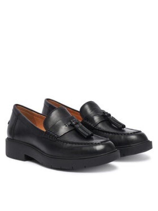 Geox Loafersy D Spherica Ec1 B D65DKA 43 C9999 Czarny