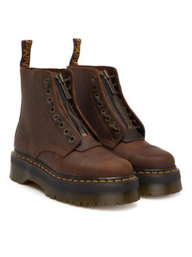 Dr. Martens Glany Crazy Horse DM40910200 Brązowy