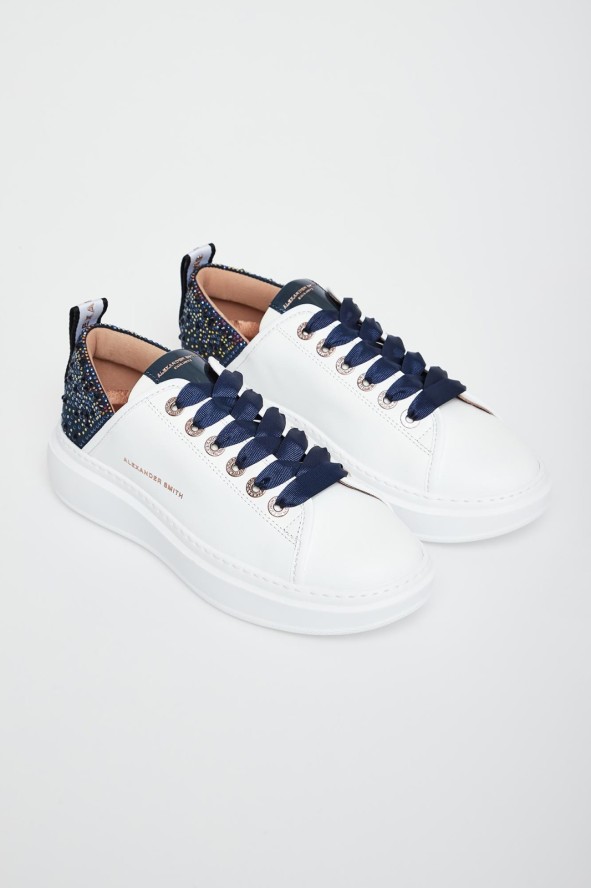 Sneakersy skórzane damskie Wembley Woman ALEXANDER SMITH