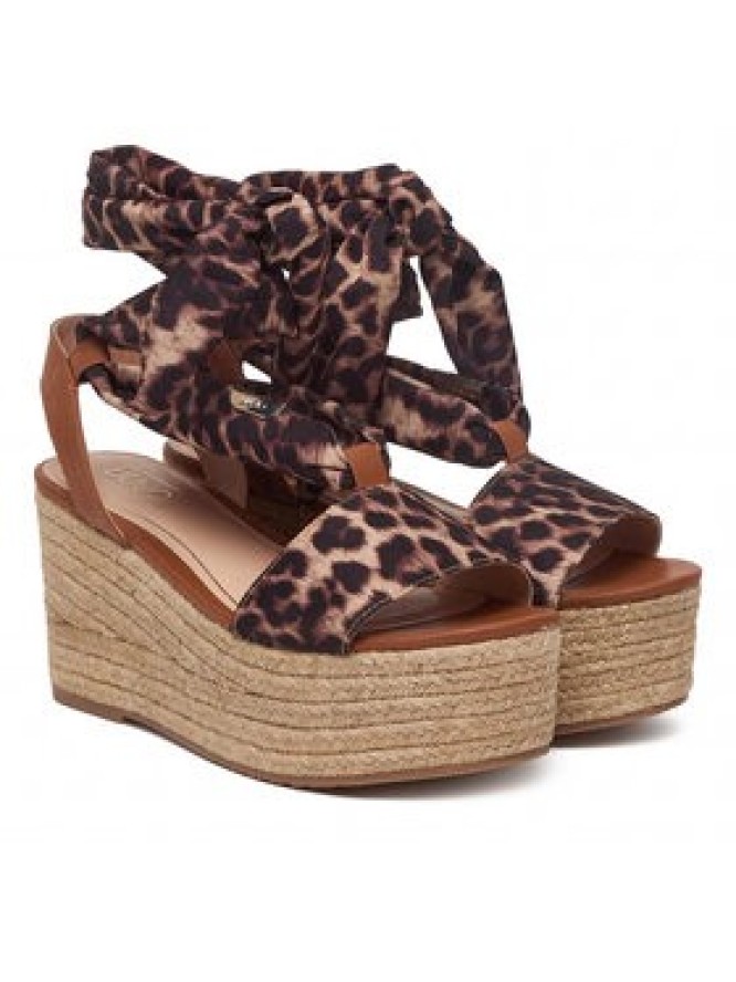 Liu Jo Espadryle Bali 03 SA6087 TX133 Brązowy