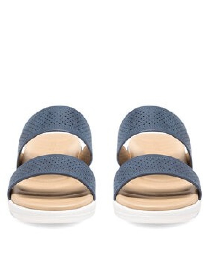 Clara Barson Klapki WYL05010-12 Granatowy