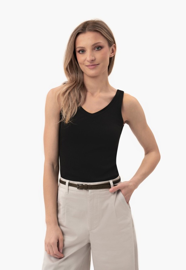 Prążkowany top basic T-IDA