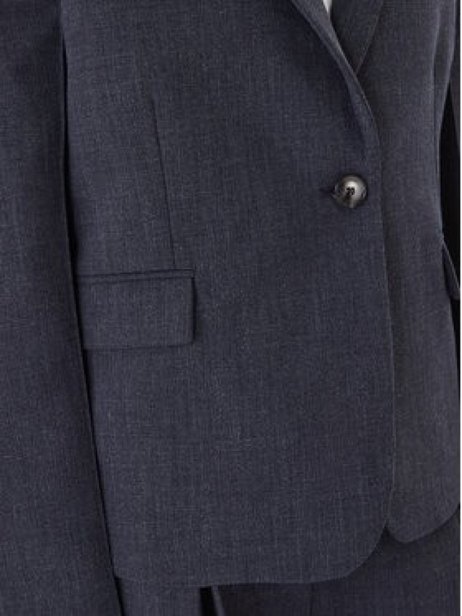 ViCOLO Marynarka TF0203 Granatowy Regular Fit