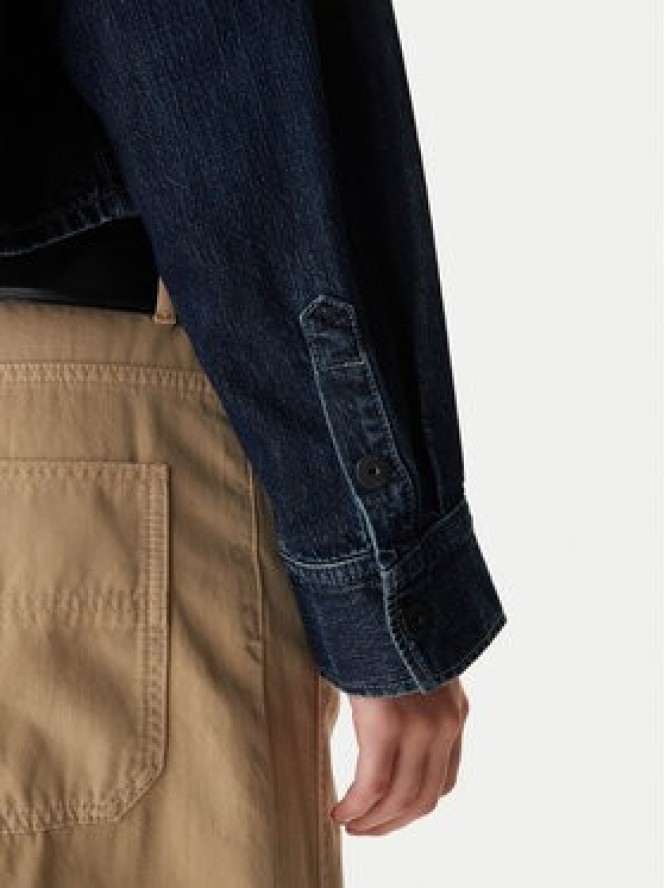 G-Star Raw Koszula jeansowa D26851-E090 Granatowy Boxy Fit