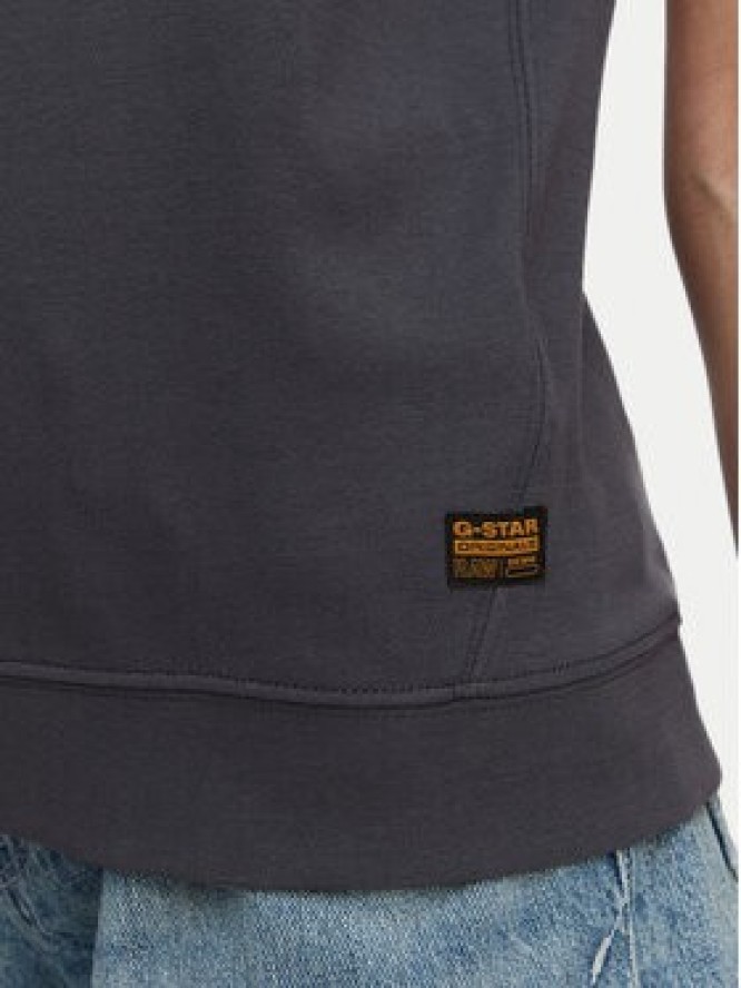 G-Star Raw T-Shirt Raglan D24512-D976 Granatowy Regular Fit
