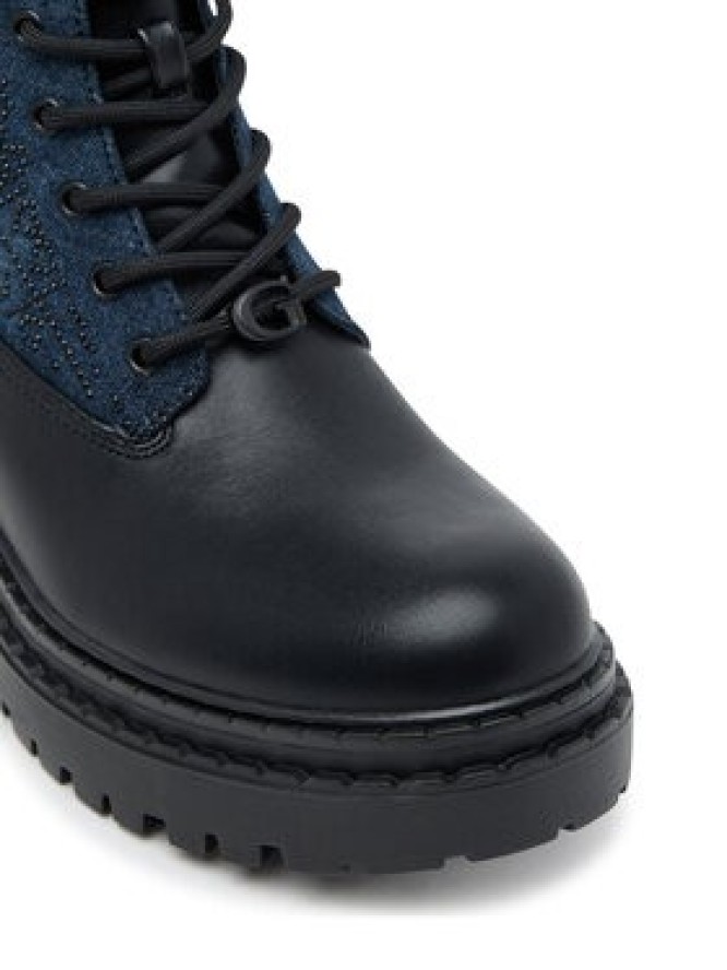 Guess Trapery FLTLDS DEN10 Czarny