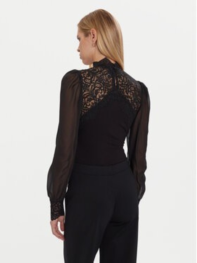 Morgan Bluzka 252-TRIBO Czarny Slim Fit