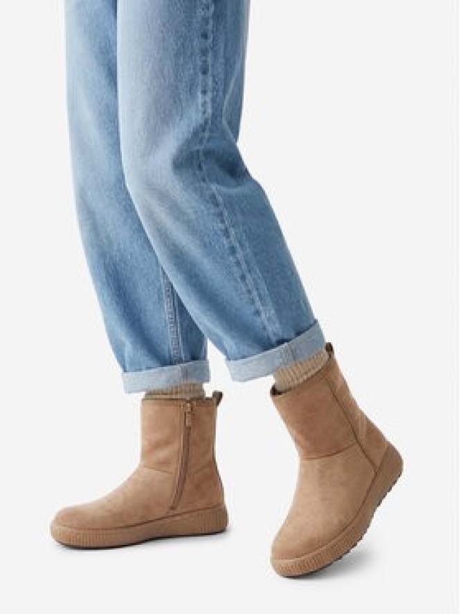 Clara Barson Botki CEO-WS13075-01 Beżowy