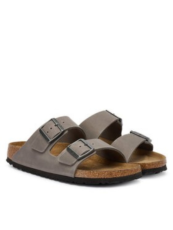 Birkenstock Klapki Arizona Sfb 1013645 Szary