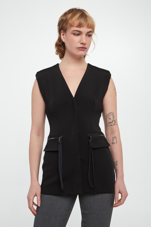 Kamizelka damska Gitana PINKO