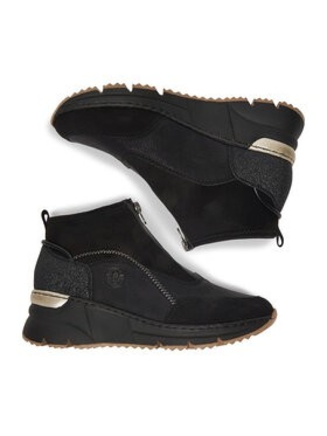 Rieker Botki CEO-N6361-00 Czarny