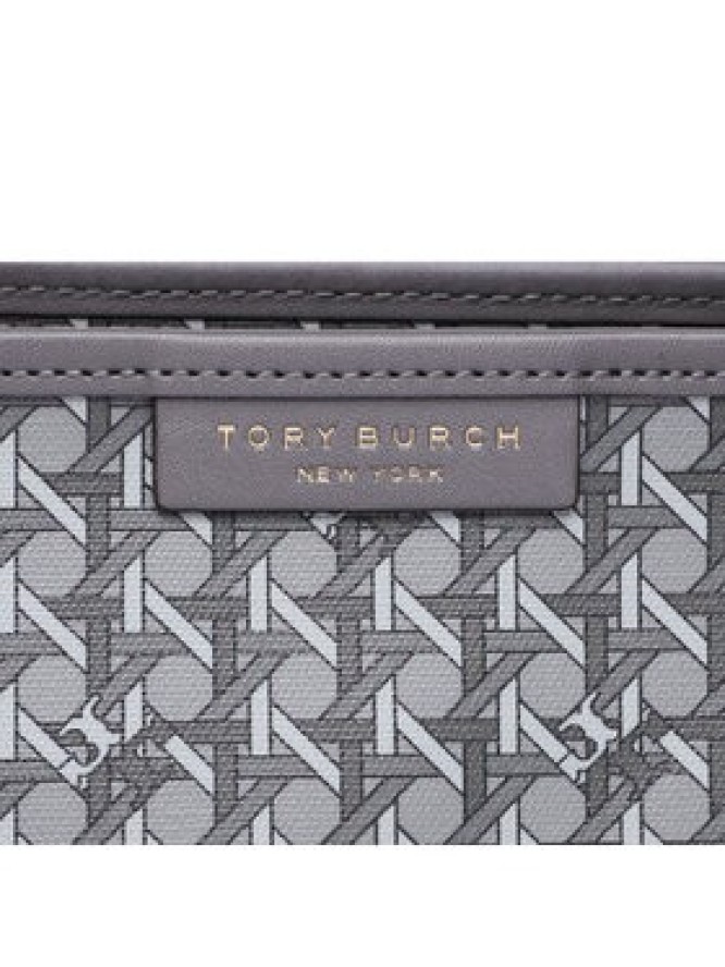 Tory Burch Torebka Basketweave Tote 145634 Szary