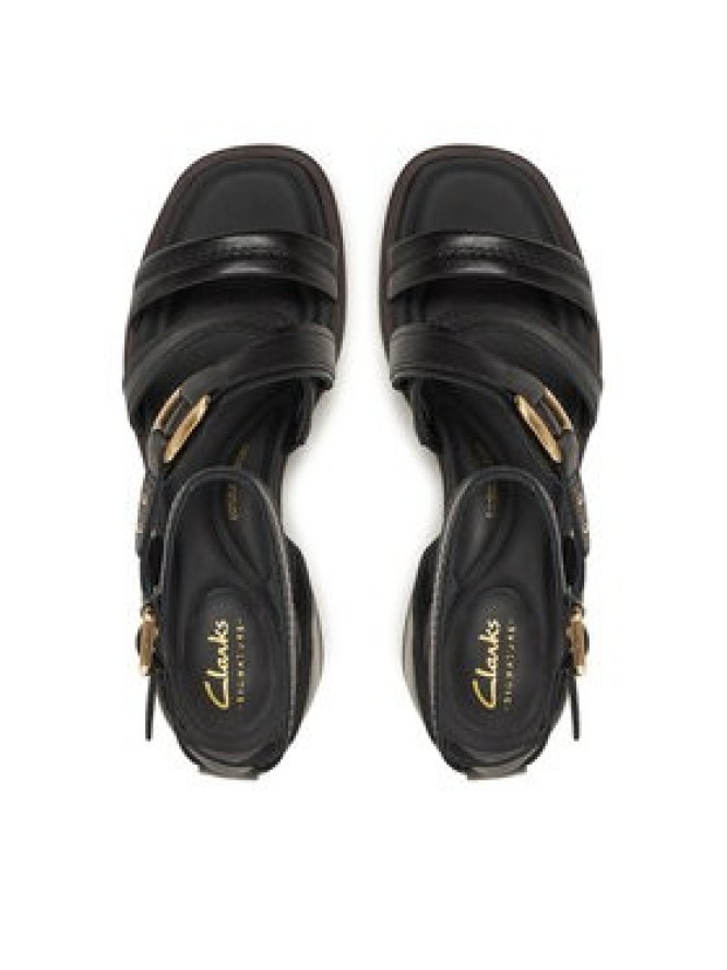 Clarks Sandały Morwyn Strap 26181243 Czarny