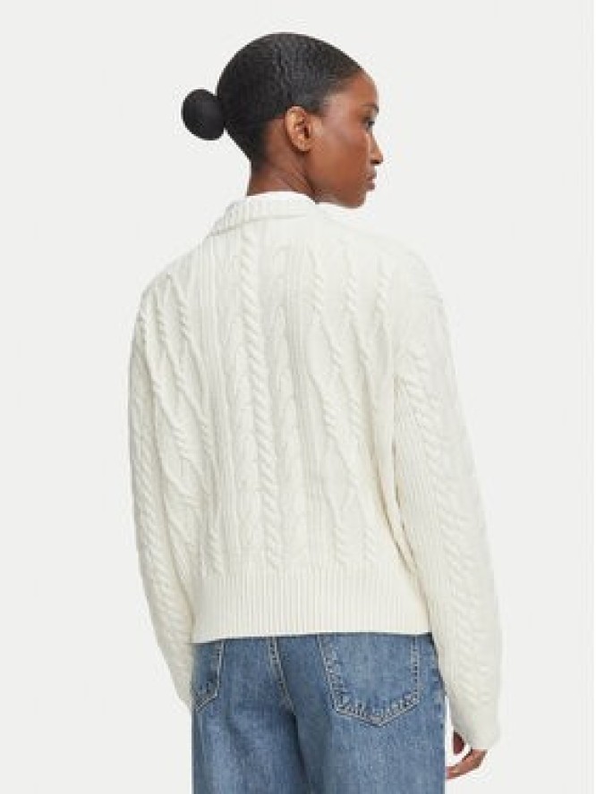 Tommy Hilfiger Sweter WW0WW51396 Beżowy jasny Regular Fit