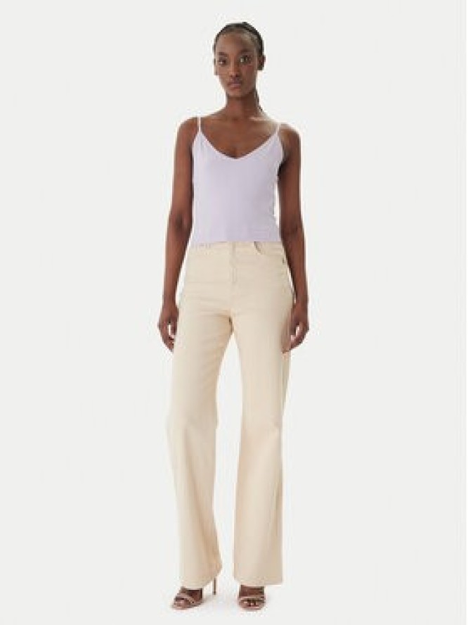 Guess Top O6GR01 Z5302 Fioletowy Regular Fit