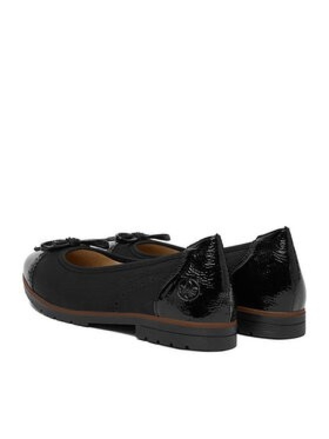 Rieker Baleriny 45358-00 Czarny