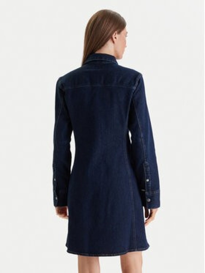 Calvin Klein Jeans Sukienka jeansowa LV047E790G Granatowy