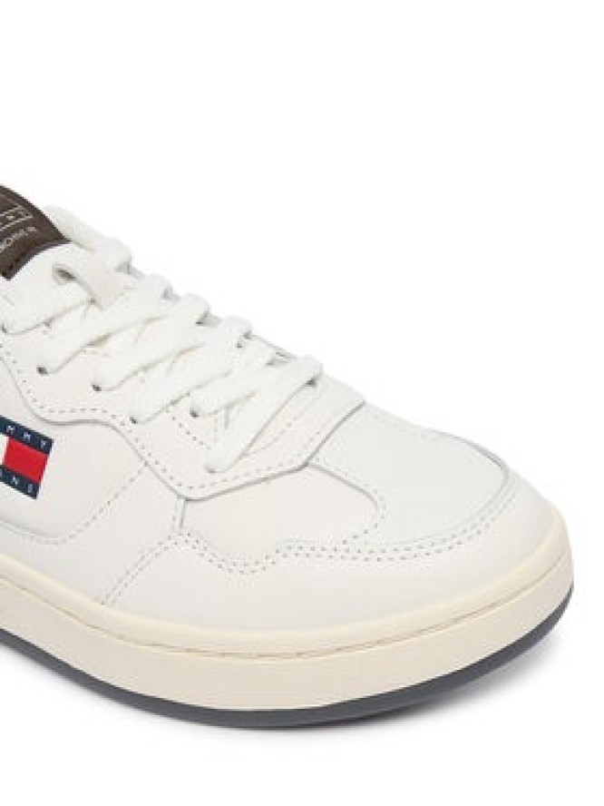 Tommy Jeans Sneakersy Archive '98 Calf Hair Tab EN0EN03002 Écru