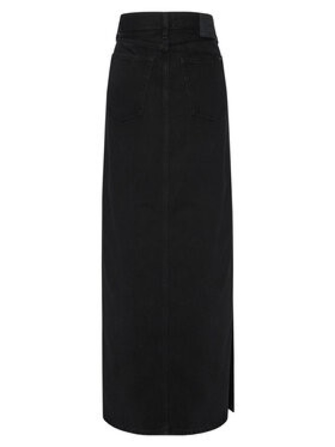 Tommy Jeans Spódnica jeansowa DW0DW22119 Czarny Regular Fit