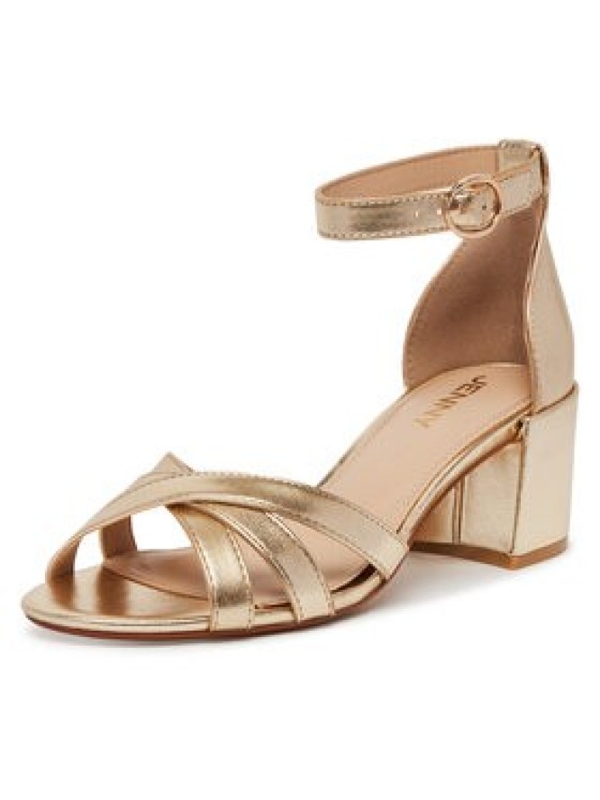 JENNY Sandały S4SH1725 Złoty