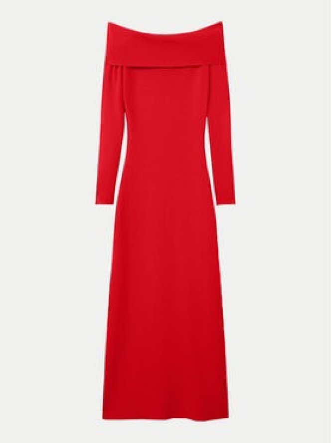 Desigual Sukienka dzianinowa Milwaukee 24WWVF06 Czerwony Slim Fit