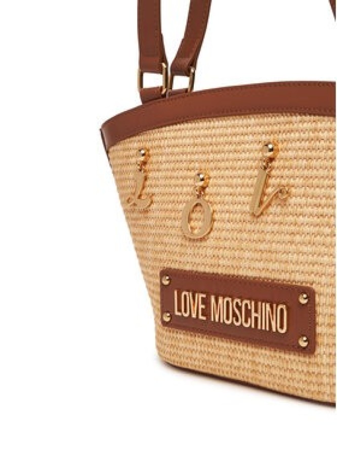 LOVE MOSCHINO Torebka JC4284PP0MKN110A Brązowy