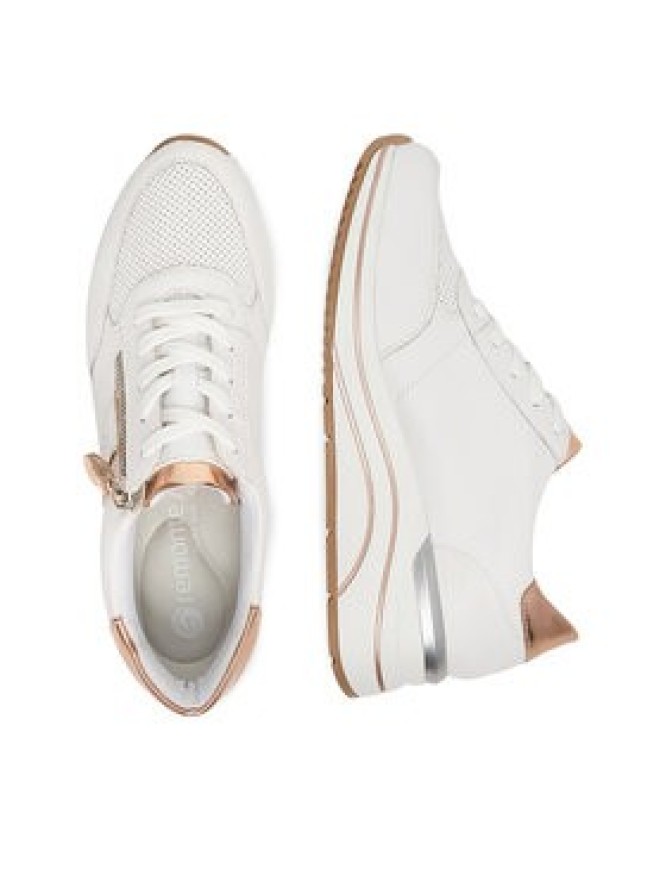 Remonte Sneakersy D0T04-80 Biały