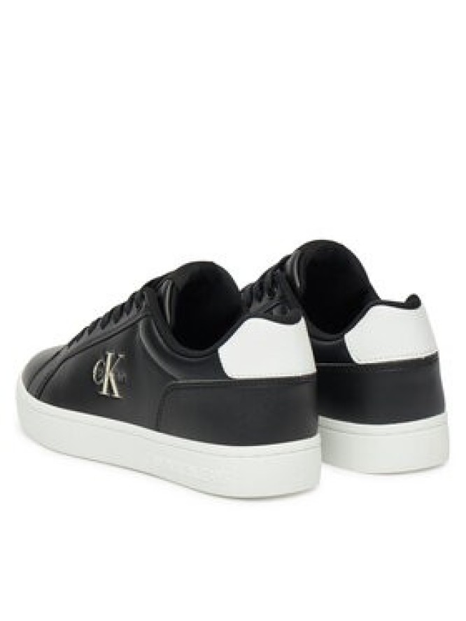 Calvin Klein Jeans Sneakersy Classic Cupsole Mono Lth Wn YW0YW01902 Czarny
